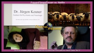 Deutsche Filmleitkultur vs. Netflix. Fake-Partei AfD! Staatsrundfunkreporterin beim Psychiater!